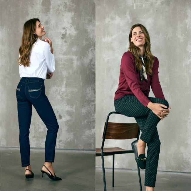 Jeans vs. Stoffhosen